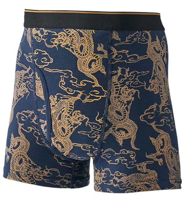 「【３枚組】男の和柄ボクサーパンツ（メンズボクサーパンツ）」｜詳細画像