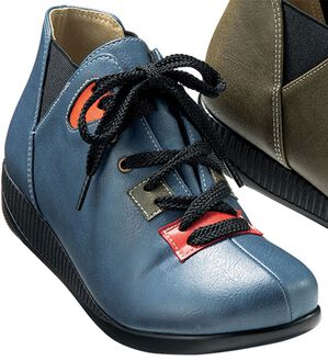 BELLUNA（ベルーナ）の「＜ポポラーレ＞４Ｅ配色サイドゴアシューズ（スニーカー）」｜ネイビー