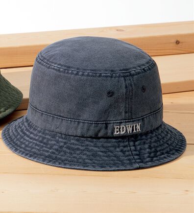 「＜エドウイン＞ビンテージ風　洗い加工ＵＶ帽子（メンズ帽子）」