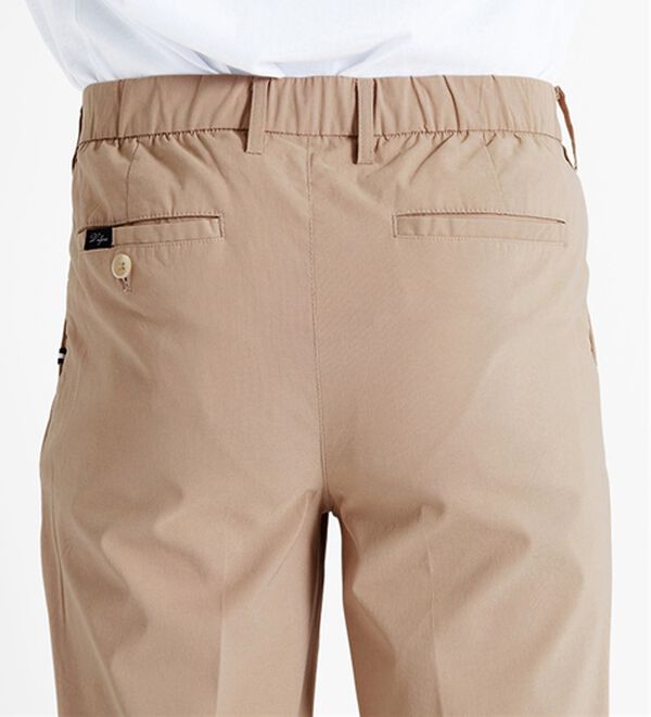 「【４本組】のびのび快適アクティブチノパンツ（メンズフルレングスパンツ）」｜詳細画像