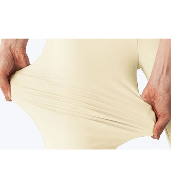 ルフラン（ルフラン）の「日本製すっきりチュニックパンツ（フルレングスパンツ）」｜詳細画像