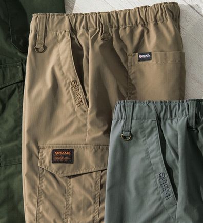 「＜アウトドアプロダクツ＞年間定番らくらくカーゴパンツ（メンズフルレングスパンツ）」
