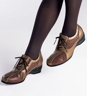 ルフラン（ルフラン）の「時見さんの５Ｅ型押美脚ウォーキング（スニーカー）」｜詳細画像