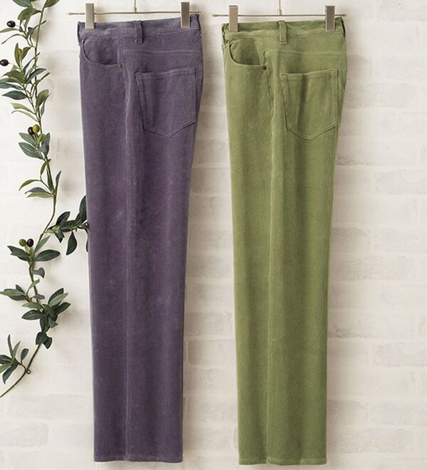 ルフラン（ルフラン）の「【２本組】きれいめコーデュロイパンツ＜ベルガーラ＞（フルレングスパンツ）」｜詳細画像