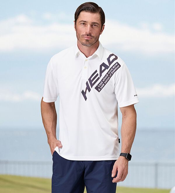「【２枚組】＜ヘッド＞オーロラプリントポロ（メンズポロシャツ）」｜詳細画像