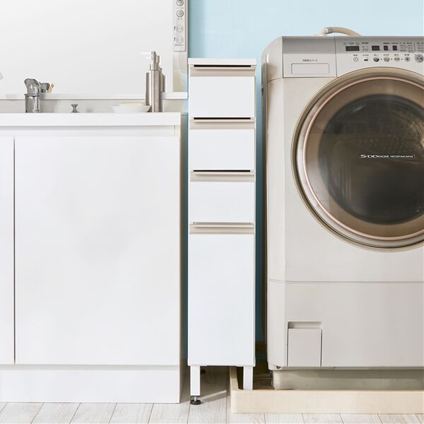 iellio（イエリオ）の「脚付すき間ランドリーワゴン（ランドリーラック・収納）」｜詳細画像