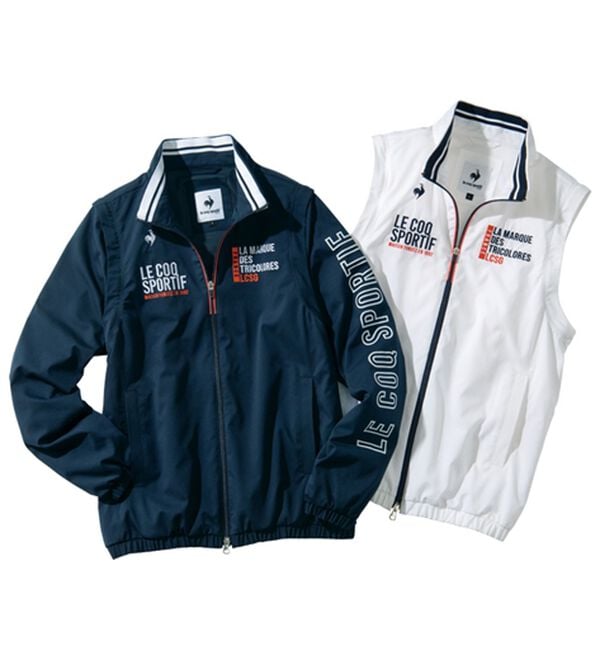 「＜ルコックスポルティフ＞２ＷＡＹブルゾン（メンズカットソー）」｜詳細画像