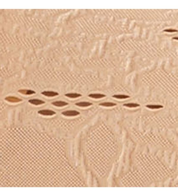 「【２色組】ズレにくい花柄メッシュチューブブラ（ブラジャー）」｜詳細画像