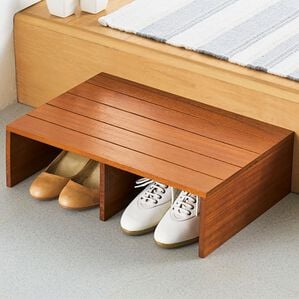 「木製玄関台（椅子・チェア・スツール）」｜1