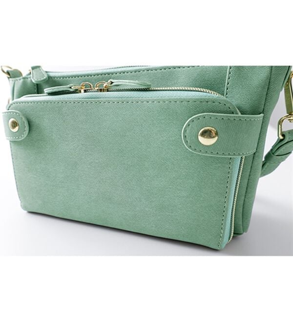 BELLUNA（ベルーナ）の「多収納が嬉しい！お財布機能付ショルダー（ショルダーバッグ）」｜詳細画像