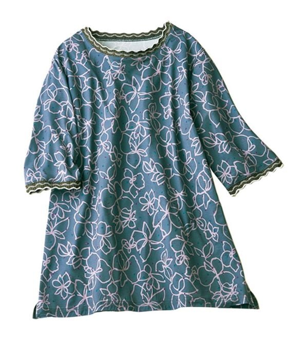 ルフラン（ルフラン）の「かぎ針編使い上品プルオーバー（カットソー）」｜詳細画像