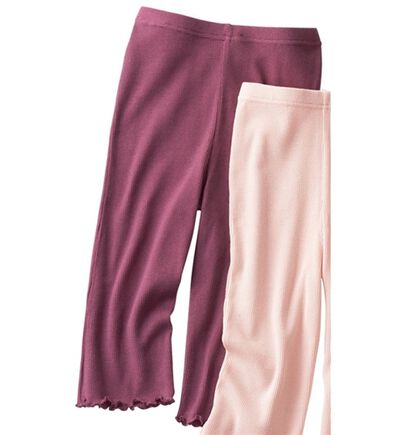 「綿混のび～る発熱ボトム　５分丈（肌着・インナーウェア）」