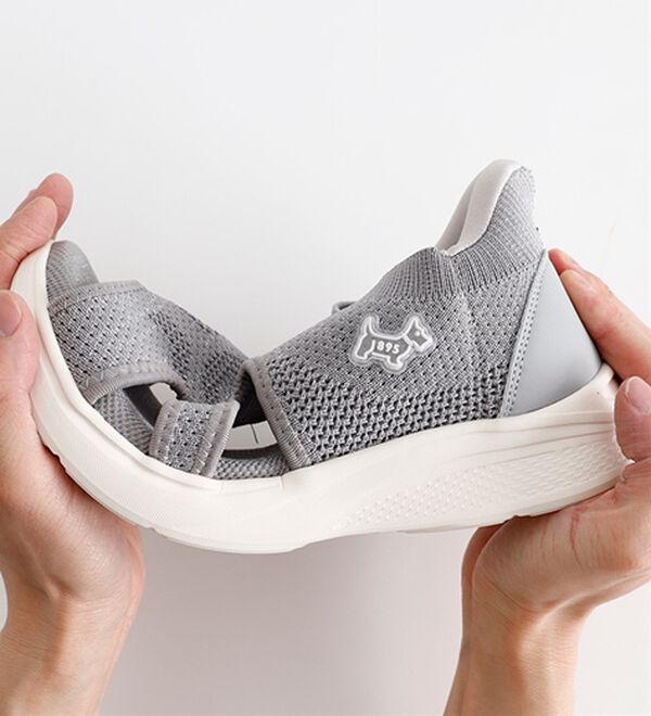 BELLUNA（ベルーナ）の「＜バルモラル＞サッと履けるニットサンダル（サンダル・ミュール）」｜詳細画像