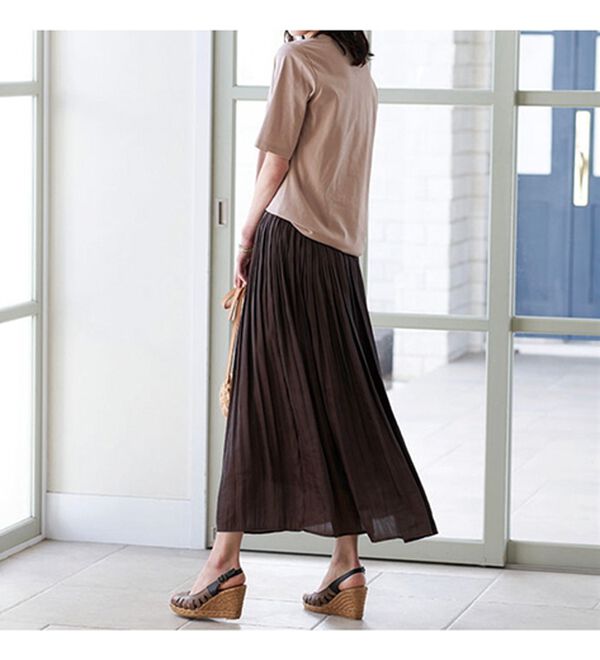 BELLUNA（ベルーナ）の「綿１００％抗菌防臭汗ジミ対策プルオーバー（カットソー）」｜詳細画像