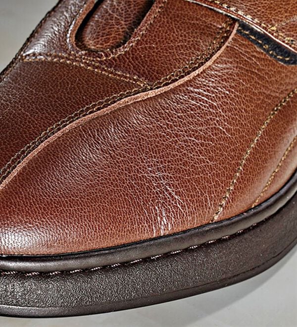 「ソフト牛革　日本製快適ウォーキング（メンズスニーカー）」｜詳細画像