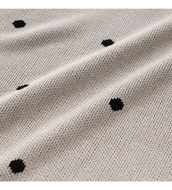 GeeRA（ジーラ）の「ドット柄ジャガードトップス（ニット・セーター）」｜詳細画像