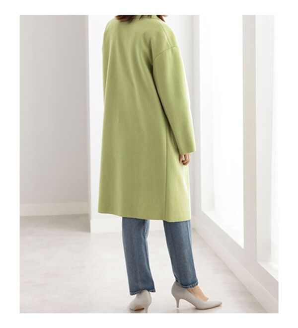 BELLUNA（ベルーナ）の「ウール調ロング丈チェスターコート（ロングコート）」｜詳細画像