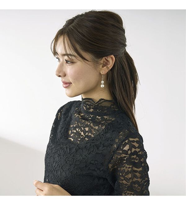 BELLUNA（ベルーナ）の「脱Ｔシャツレースインナー（ブラウス）」｜詳細画像