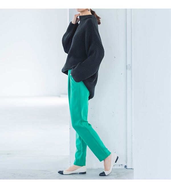 RANAN（ラナン）の「ふんわり！あぜ編ニットチュニック（チュニック）」｜詳細画像