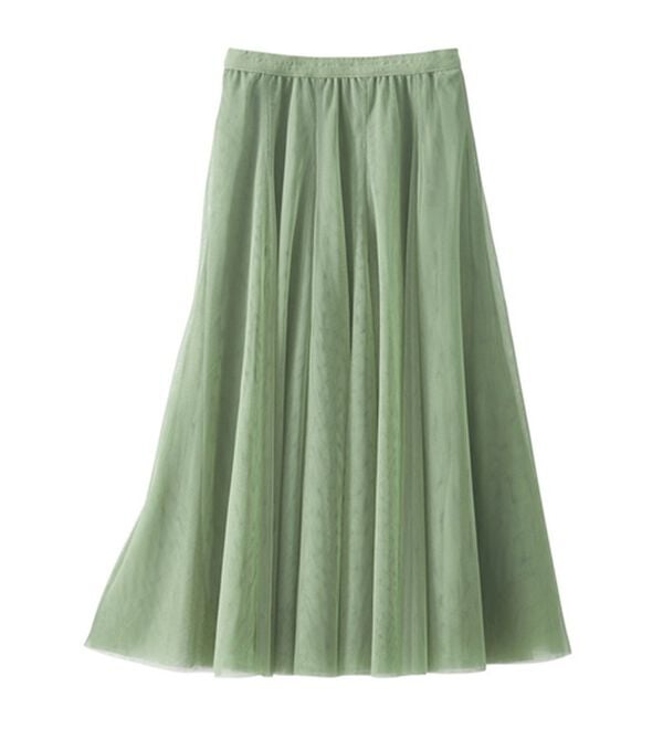 GeeRA（ジーラ）の「フレアーチュールロングスカート（ロングスカート）」｜詳細画像