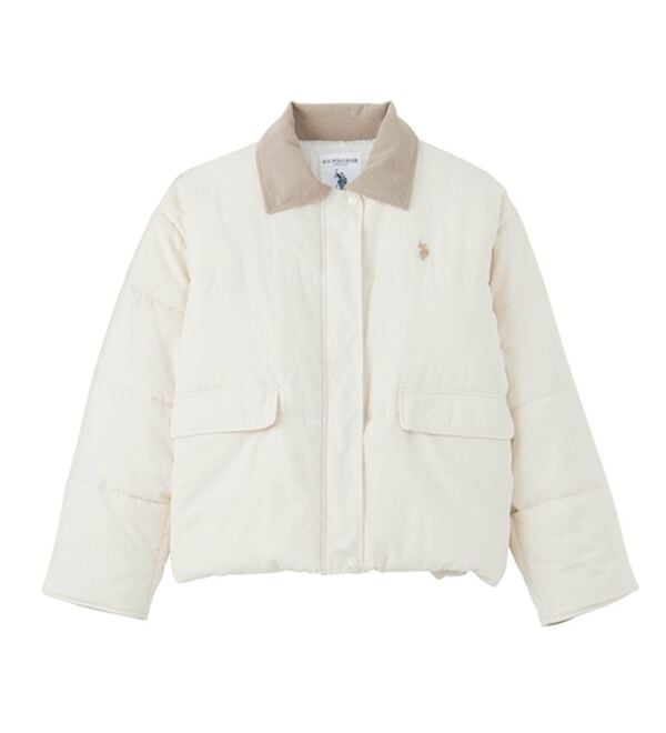 RANAN（ラナン）の「＜U.S.POLO ASSN.＞ワークデザイン中綿ブルゾン（ブルゾン）」｜詳細画像