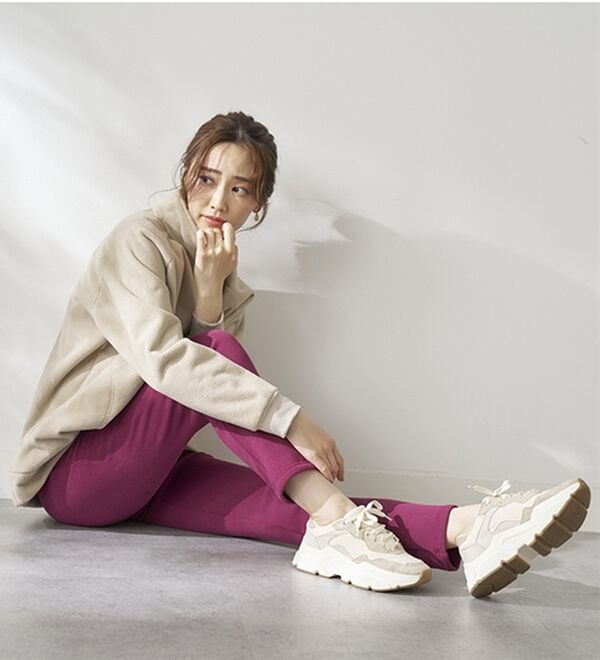 BELLUNA（ベルーナ）の「まるではく毛布！静電防止付裏ファーレギンス（スパッツ・レギンス）」｜詳細画像