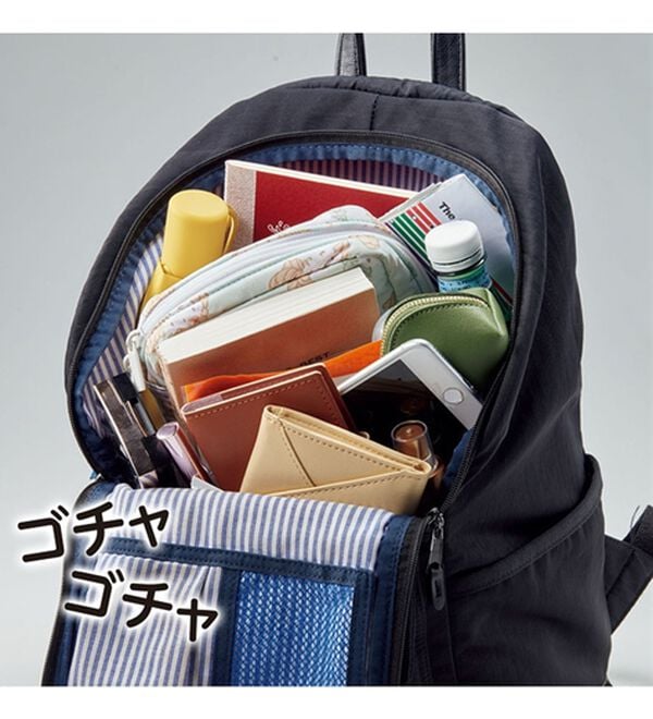 BELLUNA（ベルーナ）の「保温保冷スペース付リュックインバッグ（ポーチ）」｜詳細画像