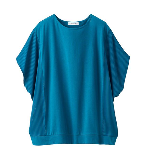 BELLUNA（ベルーナ）の「サイドシャドーストライプ切替チュニック（チュニック）」｜詳細画像