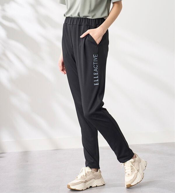 BELLUNA（ベルーナ）の「＜ＥＬＬＥ　Ａｃｔｉｖｅ＞ハニカムメッシュ素材ジャージパンツ（その他パンツ）」｜詳細画像