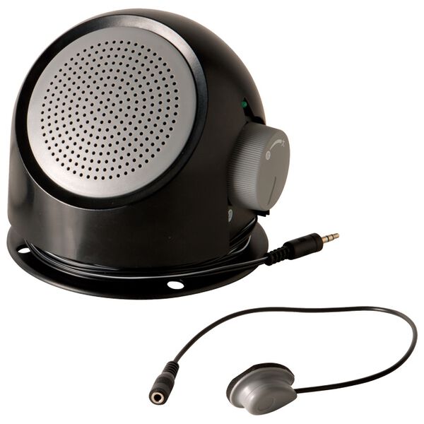 「集音マイク付きお手元スピーカー（テレビ・オーディオ・カメラ機器）」｜詳細画像