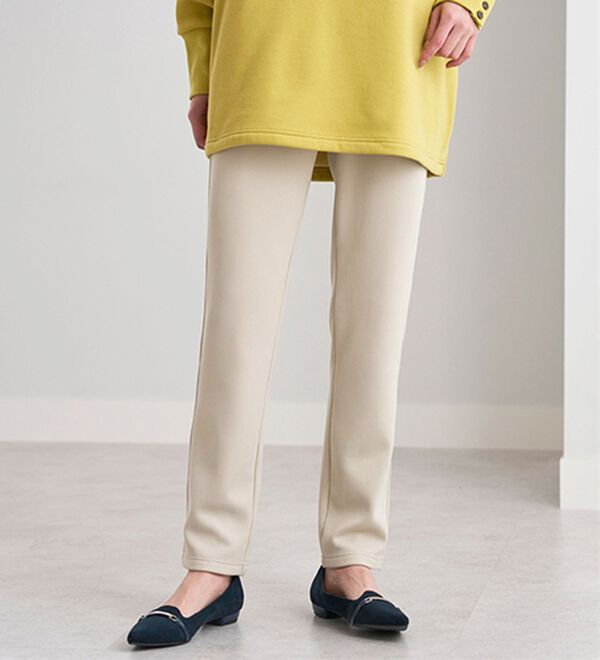 BELLUNA（ベルーナ）の「あったか裏起毛！ホカロンパンツ（フルレングスパンツ）」｜詳細画像