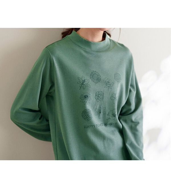 BELLUNA（ベルーナ）の「【メルティポンチ】プリントチュニック（チュニック）」｜詳細画像