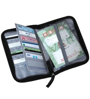 「花柄のお薬手帳ケース（財布・パスケース）」｜詳細画像