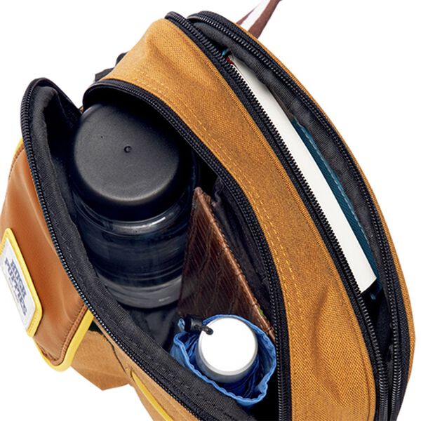 「＜ハッシュパピー＞配色お洒落なスクエアーバッグ（メンズショルダーバッグ）」｜詳細画像