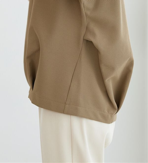 BELLUNA（ベルーナ）の「ミニワッフル素材裾タックプルオーバー（カットソー）」｜詳細画像