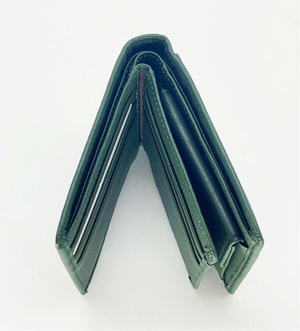 「＜ヒロココシノ・オム・ベーシック＞ソフトレザー折財布（メンズ財布・パスケース）」｜詳細画像