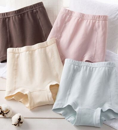 「肌さら素材オーガニックコットンショーツ（ショーツ）」
