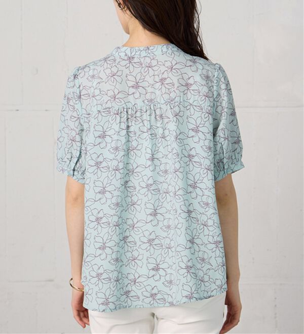 BELLUNA（ベルーナ）の「ケープ風デザインブラウス（ブラウス）」｜詳細画像