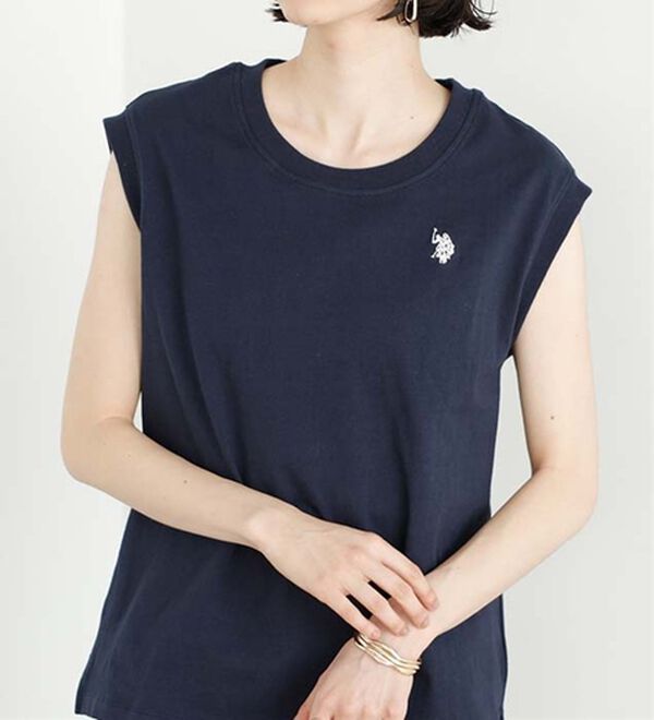 GeeRA（ジーラ）の「【Ｕ．Ｓ．　ＰＯＬＯ　ＡＳＳＮ．】ノースリＴシャツ（タンクトップ・キャミソール）」｜詳細画像