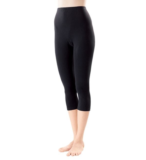 LAVIENNE（ラヴィエンヌ）の「選べる丈がうれしい綿１００％スパッツ（肌着・インナーウェア）」｜7分丈