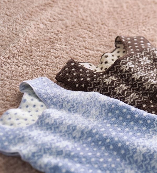 「もこもこ暖かニットベスト（肌着・インナーウェア）」｜詳細画像