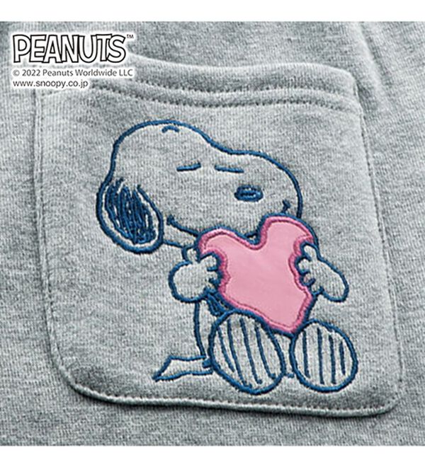 LAVIENNE（ラヴィエンヌ）の「スヌーピー裏起毛ボトムス（その他パンツ）」｜詳細画像