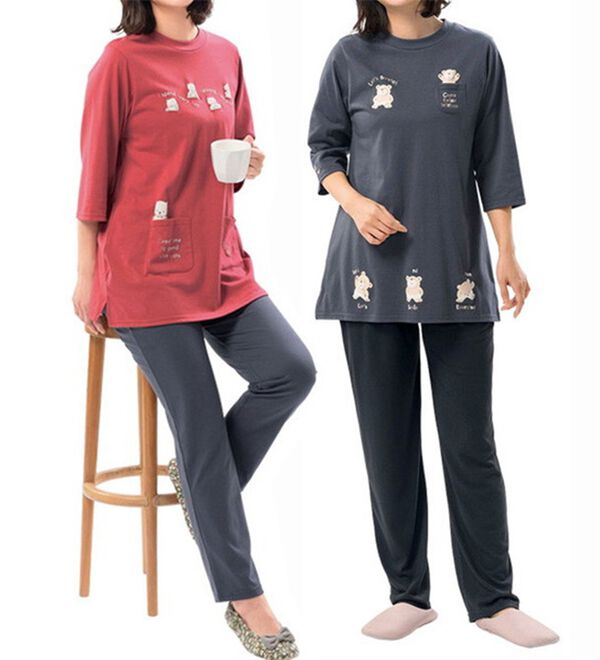 ルフラン（ルフラン）の「【２着組】キュートなアニマルパジャマ（パジャマ・ルームウェア）」｜詳細画像