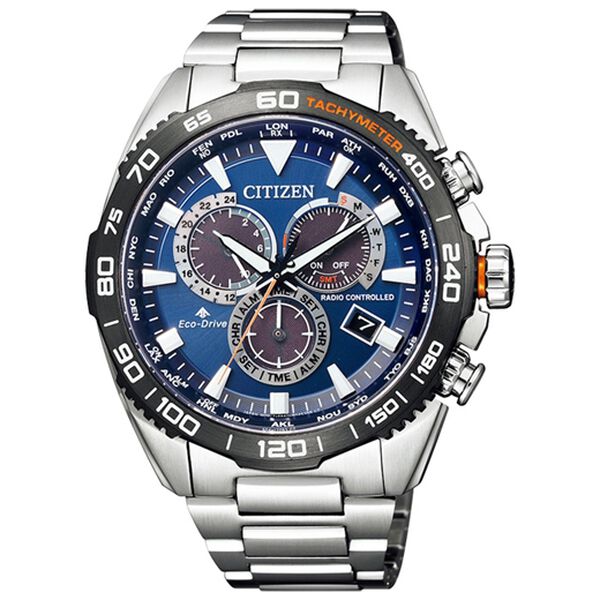 「シチズン　プロマスター　エコ・ドライブ　電波時計（メンズ腕時計）」｜1