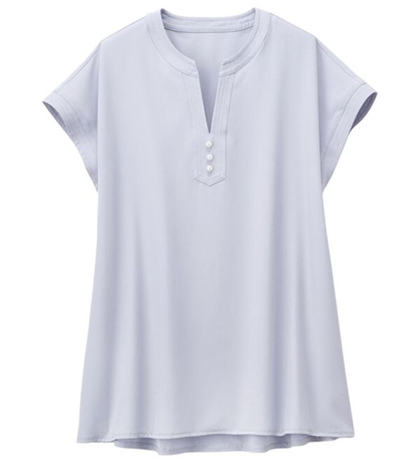 RANAN（ラナン）の「ひんやり！スキッパーブラウス（ブラウス）」｜詳細画像