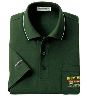 「新デザイン半袖ブランドポロシャツ（メンズポロシャツ）」｜ディープグリーン