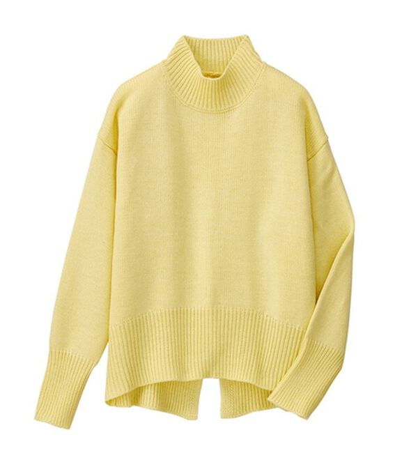 GeeRA（ジーラ）の「バックスリットニットトップス（ニット・セーター）」｜詳細画像