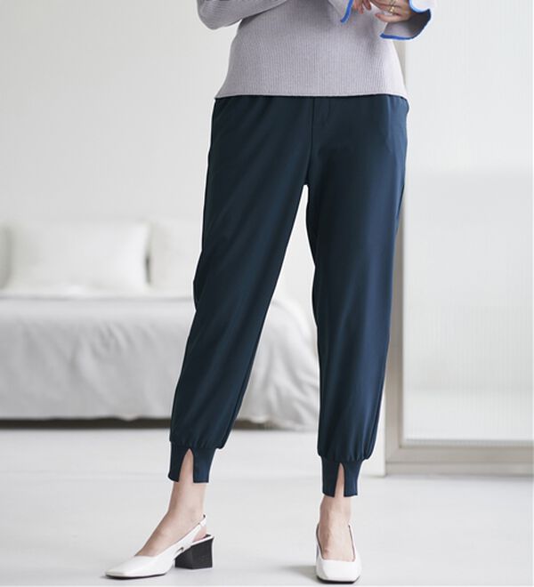 RANAN（ラナン）の「機能付き！裾スリットパンツ（フルレングスパンツ）」｜詳細画像