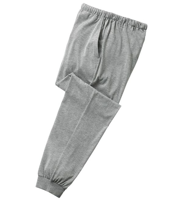 「コスパ良好！パンツ（メンズルームウェア）」｜グレー ジョガーパンツ