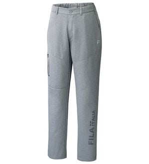 「＜フィラ＞吸汗速乾杢調ストレッチパンツ（メンズフルレングスパンツ）」｜杢グレー